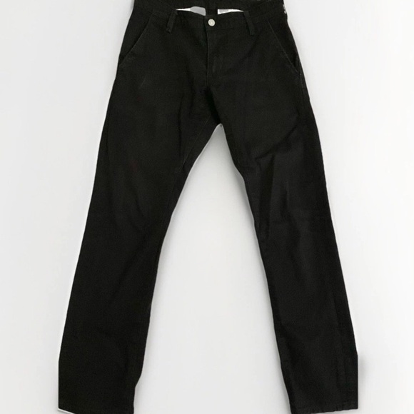 Levi Women’s Black Jeans Size 31 x 32 Straight Leg Casual Mid Rise Vintage Y2K - Picture 1 of 8